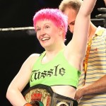 Aisling Daly win a MMA competition