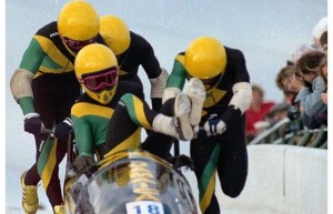 Winter Sports: Jamaican Bobsleigh Team