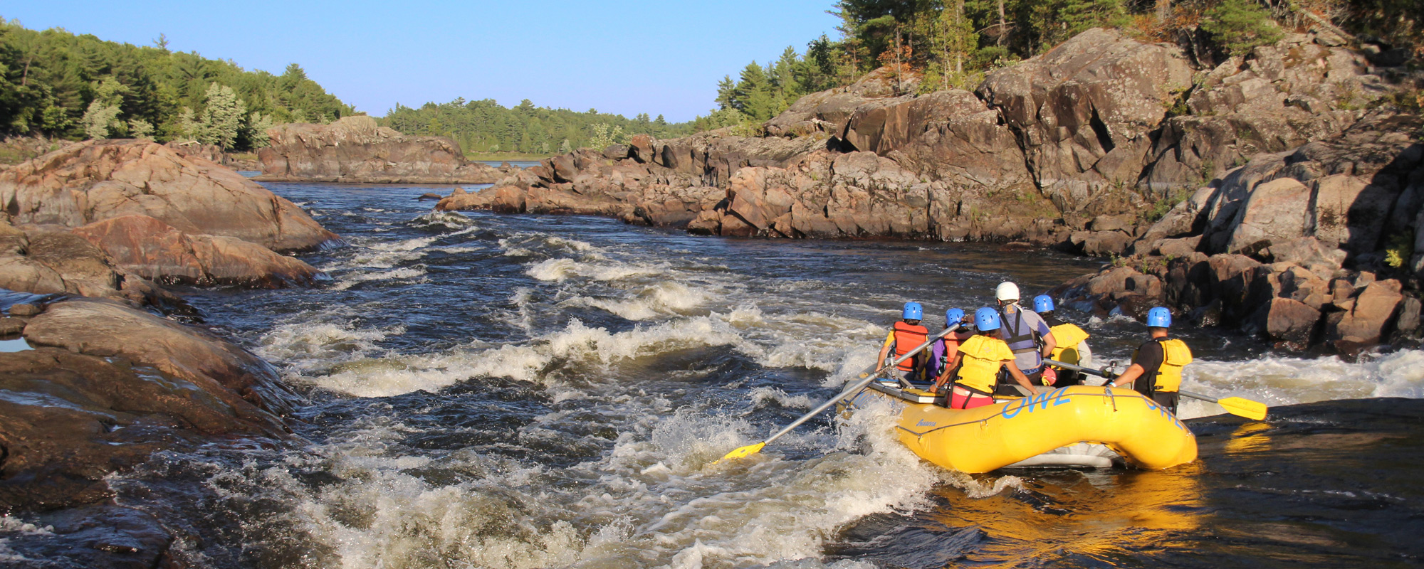 white water rafting