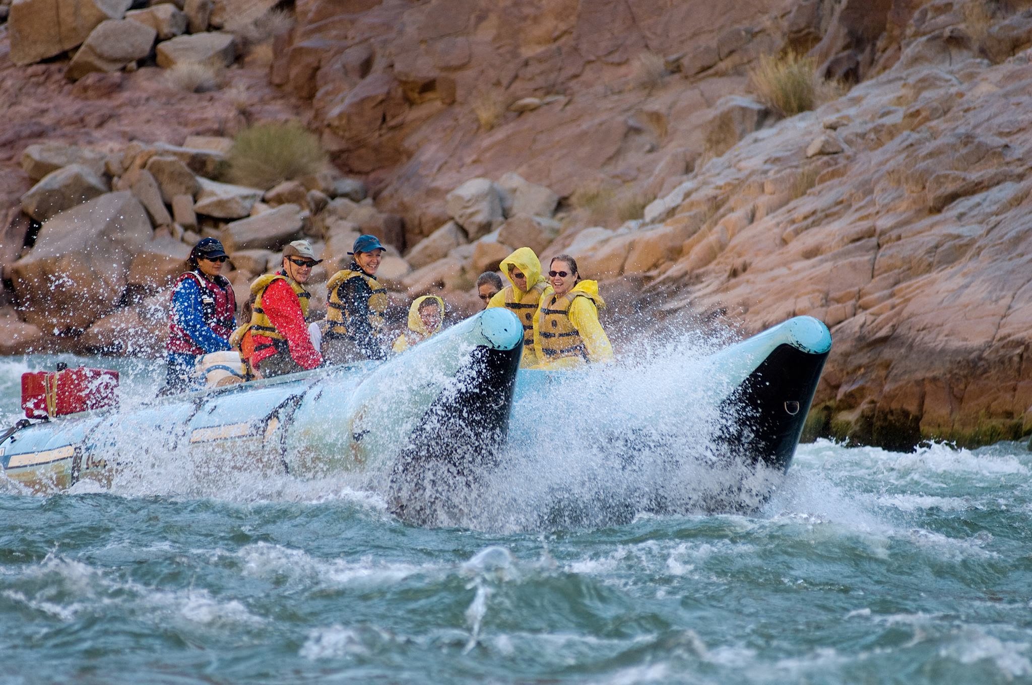 white water rafting