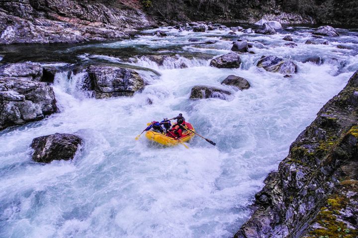 white water rafting