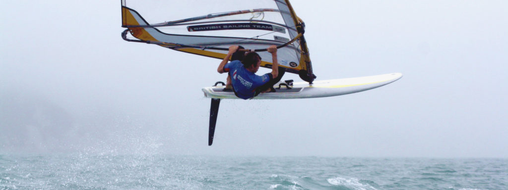 solo sports - windsurfing