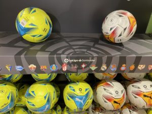 La Liga footballs